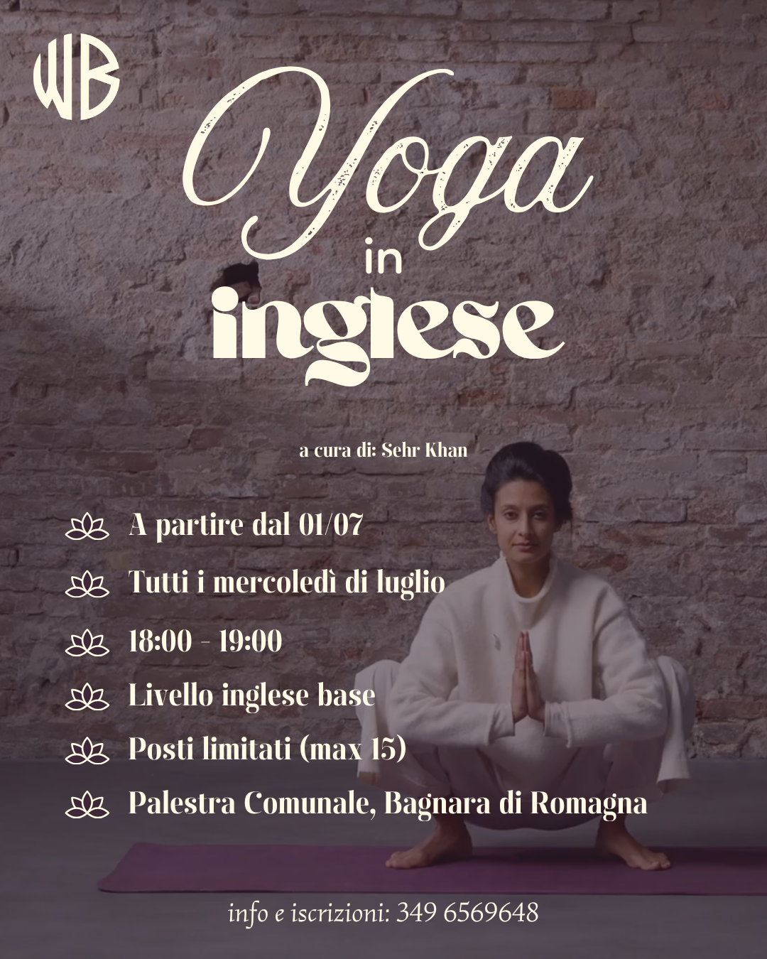 Volantino Corso Yoga